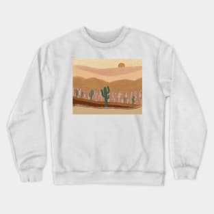 Desert Textures Crewneck Sweatshirt